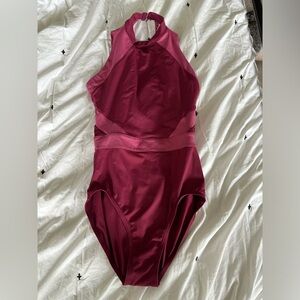 Bloch high neck leotard